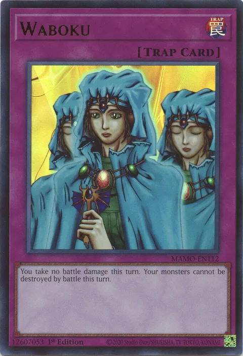 Waboku MAMO-EN112 Yu-Gi-Oh card from Magnificent Monsters