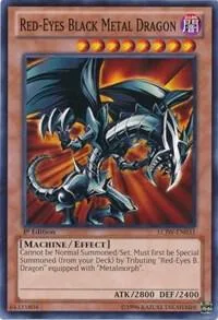 Red-Eyes Black Metal Dragon LCJW-EN031 Yu-Gi-Oh card from Legendary Collection 4: Joey's World
