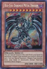 Red-Eyes Darkness Metal Dragon LCJW-EN050 Yu-Gi-Oh card from Legendary Collection 4: Joey's World