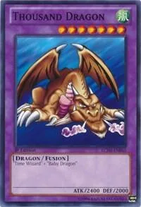 Thousand Dragon LCJW-EN055 Yu-Gi-Oh card from Legendary Collection 4: Joey's World