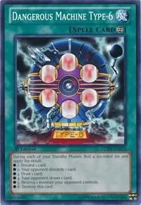 Dangerous Machine Type-6 LCJW-EN072 Yu-Gi-Oh card from Legendary Collection 4: Joey's World