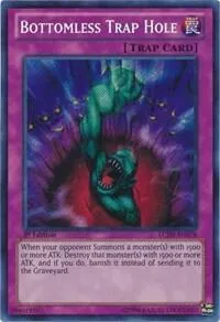 Bottomless Trap Hole LCJW-EN078 Yu-Gi-Oh card from Legendary Collection 4: Joey's World