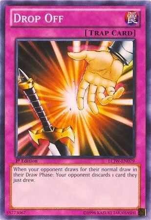 Drop Off LCJW-EN079 Yu-Gi-Oh card from Legendary Collection 4: Joey's World