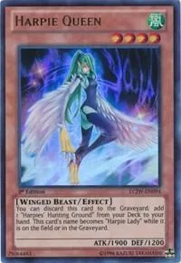 Harpie Queen LCJW-EN094 Yu-Gi-Oh card from Legendary Collection 4: Joey's World