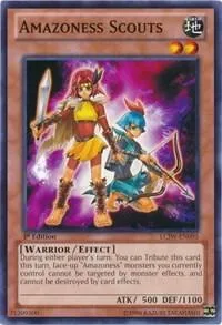 Amazoness Scouts LCJW-EN095 Yu-Gi-Oh card from Legendary Collection 4: Joey's World