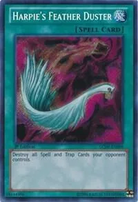 Harpie's Feather Duster LCJW-EN099 Yu-Gi-Oh card from Legendary Collection 4: Joey's World