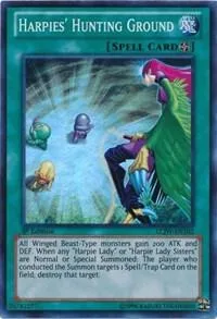 Harpies' Hunting Ground LCJW-EN102 Yu-Gi-Oh card from Legendary Collection 4: Joey's World