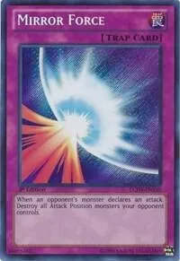 Mirror Force LCJW-EN130 Yu-Gi-Oh card from Legendary Collection 4: Joey's World