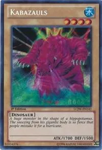 Kabazauls LCJW-EN142 Yu-Gi-Oh card from Legendary Collection 4: Joey's World
