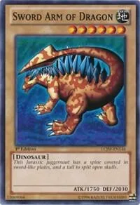 Sword Arm of Dragon LCJW-EN146 Yu-Gi-Oh card from Legendary Collection 4: Joey's World