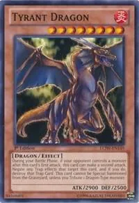 Tyrant Dragon LCJW-EN149 Yu-Gi-Oh card from Legendary Collection 4: Joey's World
