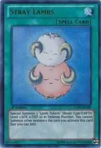 Stray Lambs LCJW-EN289 Yu-Gi-Oh card from Legendary Collection 4: Joey's World