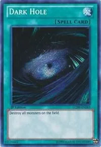 Dark Hole LCJW-EN283 Yu-Gi-Oh card from Legendary Collection 4: Joey's World