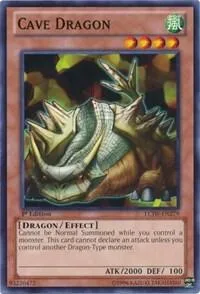 Cave Dragon LCJW-EN279 Yu-Gi-Oh card from Legendary Collection 4: Joey's World