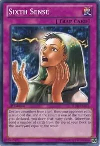 Sixth Sense LCJW-EN273 Yu-Gi-Oh card from Legendary Collection 4: Joey's World