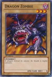 Dragon Zombie LCJW-EN183 Yu-Gi-Oh card from Legendary Collection 4: Joey's World