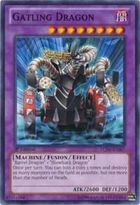 Gatling Dragon LCJW-EN267 Yu-Gi-Oh card from Legendary Collection 4: Joey's World