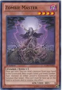 Zombie Master LCJW-EN202 Yu-Gi-Oh card from Legendary Collection 4: Joey's World
