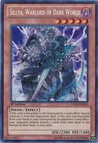 Sillva, Warlord of Dark World LCJW-EN245 Yu-Gi-Oh card from Legendary Collection 4: Joey's World