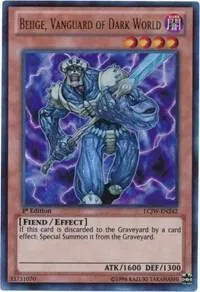 Beiige, Vanguard of Dark World LCJW-EN242 Yu-Gi-Oh card from Legendary Collection 4: Joey's World