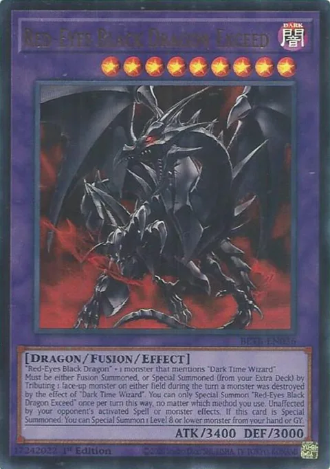 Red-Eyes Black Dragon Exceed BETB-EN036 Yu-Gi-Oh card from Beyond the Brave