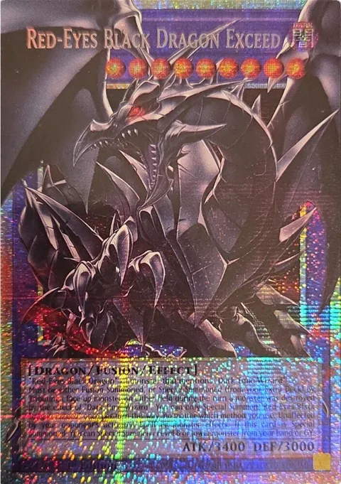 Red-Eyes Black Dragon Exceed Starlight Rare Extended Art BETB-EN036 Yu-Gi-Oh card from Beyond the Brave
