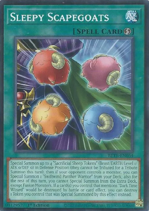Sleepy Scapegoats BETB-EN054 Yu-Gi-Oh card from Beyond the Brave