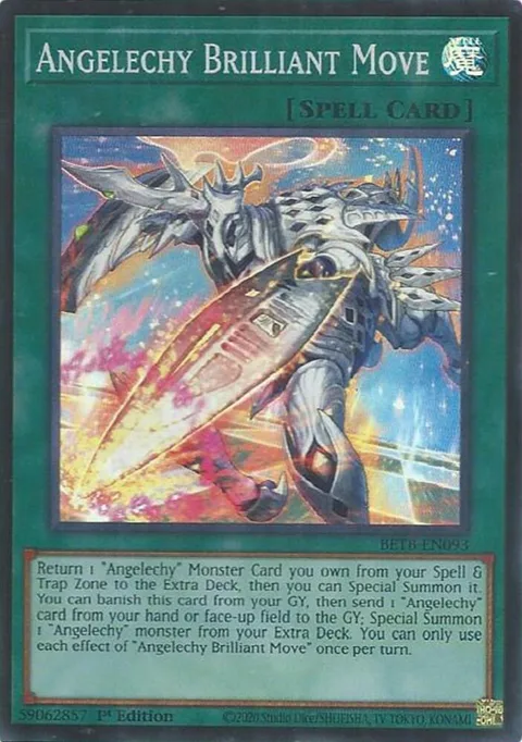 Angelechy Brilliant Move BETB-EN093 Yu-Gi-Oh card from Beyond the Brave
