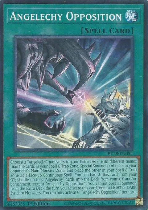 Angelechy Opposition BETB-EN094 Yu-Gi-Oh card from Beyond the Brave