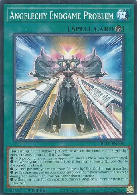 Angelechy Endgame Problem BETB-EN095 Yu-Gi-Oh card from Beyond the Brave