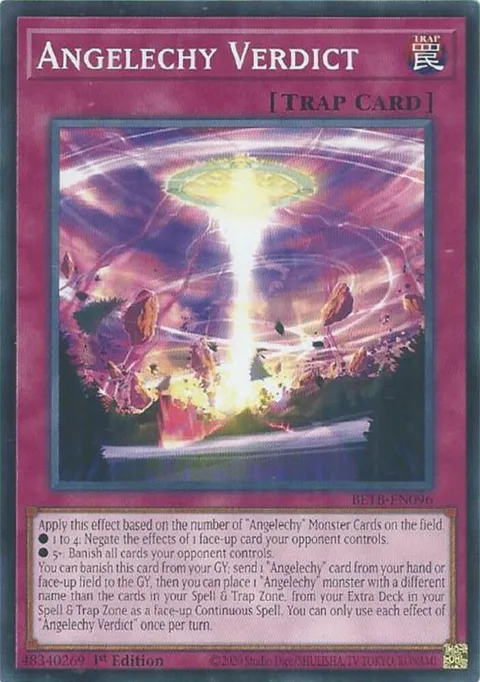 Angelechy Verdict BETB-EN096 Yu-Gi-Oh card from Beyond the Brave