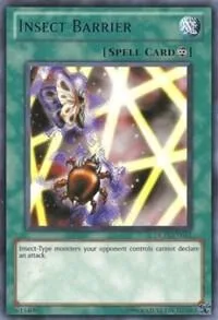 Insect Barrier Red DL13-EN014 Yu-Gi-Oh card from Duelist League Promo