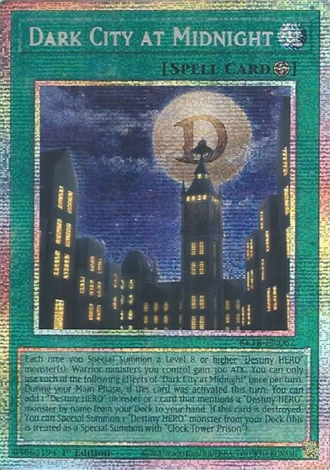 Dark City at Midnight Starlight Rare BETB-EN062 Yu-Gi-Oh card from Beyond the Brave