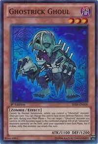 Ghostrick Ghoul SHSP-EN000 1st Edition Yu-Gi-Oh card from Shadow Specters