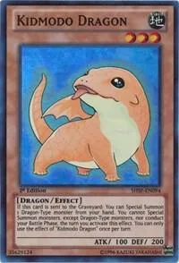 Kidmodo Dragon SHSP-EN094 1st Edition Yu-Gi-Oh card from Shadow Specters