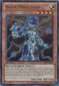 Bujin Mikazuchi SHSP-EN022 1st Edition Yu-Gi-Oh card from Shadow Specters