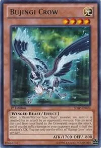 Bujingi Crow SHSP-EN023 1st Edition Yu-Gi-Oh card from Shadow Specters