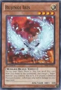 Bujingi Ibis SHSP-EN024 Unlimited Yu-Gi-Oh card from Shadow Specters