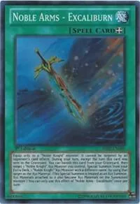 Noble Arms - Excaliburn SHSP-EN088 Unlimited Yu-Gi-Oh card from Shadow Specters