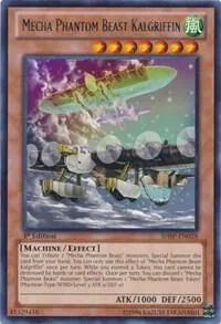 Mecha Phantom Beast Kalgriffin SHSP-EN028 1st Edition Yu-Gi-Oh card from Shadow Specters