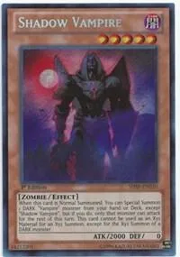Shadow Vampire SHSP-EN030 Unlimited Yu-Gi-Oh card from Shadow Specters
