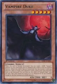 Vampire Duke SHSP-EN082 1st Edition Yu-Gi-Oh card from Shadow Specters