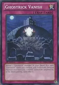 Ghostrick Vanish SHSP-EN073 Unlimited Yu-Gi-Oh card from Shadow Specters