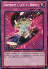 Numbers Overlay Boost SHSP-EN071 1st Edition Yu-Gi-Oh card from Shadow Specters