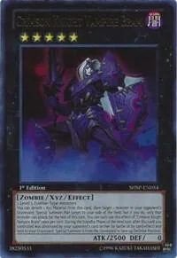 Crimson Knight Vampire Bram SHSP-EN054 Yu-Gi-Oh card from Shadow Specters