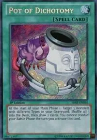 Pot of Dichotomy SHSP-EN065 1st Edition Yu-Gi-Oh card from Shadow Specters