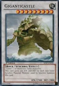 Giganticastle SHSP-EN058 1st Edition Yu-Gi-Oh card from Shadow Specters