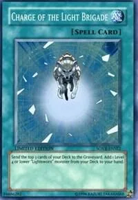 Charge of the Light Brigade SOVR-ENSE2 Yu-Gi-Oh card from Stardust Overdrive