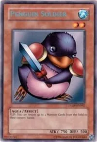 Penguin Soldier Blue DL09-EN002 Yu-Gi-Oh card from Duelist League Promo