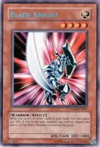 Blade Knight Blue DL09-EN007 Yu-Gi-Oh card from Duelist League Promo